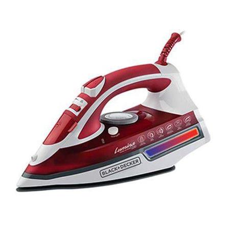 Ferro A Vapor Black Decker Aj3000v Vermelho 220v Ferro de Passar