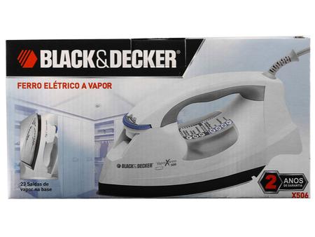 Imagem de Ferro a Vapor e a Seco Black&Decker X500/506