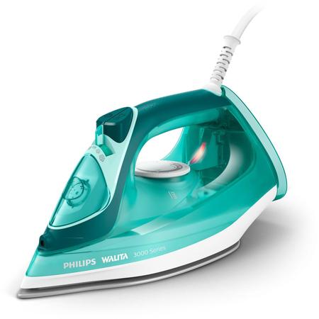 Imagem de Ferro a Vapor Philips Walita DST3030 Base de Cerâmica com Spray 1400W Verde 