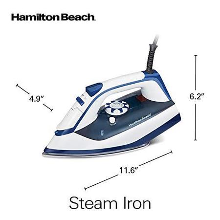 Imagem de Ferro de Passar Hamilton Beach com Vapor Potente e Base em Aço Inoxidável (14650)