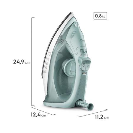 Imagem de Ferro de passar Roupa a Vapor e a Seco Electrolux Efficient com Vapor Vertical (ESI11)