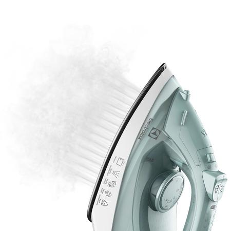 Imagem de Ferro de passar Roupa a Vapor e a Seco Electrolux Efficient com Vapor Vertical (ESI11)