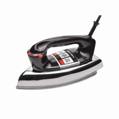 Imagem de Ferro de passar Seco Metálico Black+Decker Automático Preto