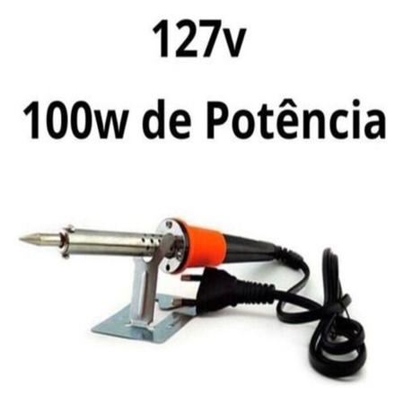 Imagem de Ferro de solda 100w profissional 127v