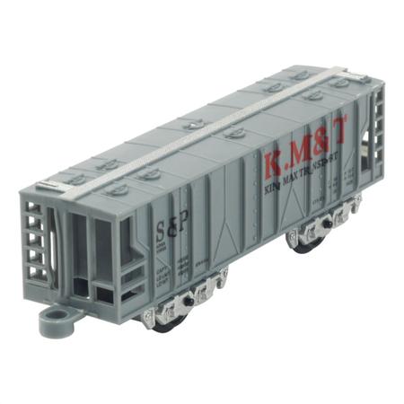 FERRORAMA TREM ELETRICO MAQUINA LOCOMOTIVA COM TRILHOS E VAGOES GRANDE  12,5X17,5CM 20PÇS CLASSIC TRAIN : : Brinquedos e Jogos