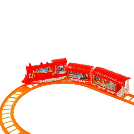 Brinquedo Trem Clássico A Pilha Trenzinho Ferrovia Infantil - Zein  Importadora - Trem de Brinquedo - Magazine Luiza