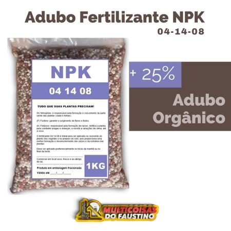 5 Kg - Adubo Fertilizante NPK 04.14.08 : : Casa