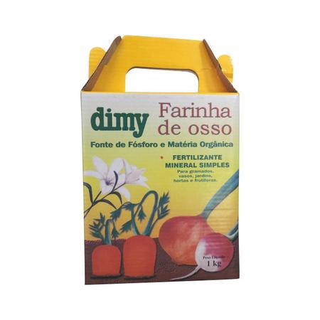 Imagem de Fertilizante Natural Farinha de Osso 1Kg DIMY