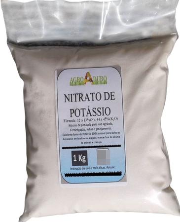 Imagem de Fertilizante Nitrato De Potássio 1Kg HIDROPONIA