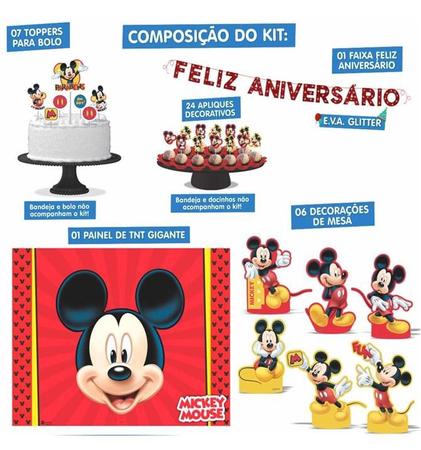 BOLO do MICKEY MOUSE: 50 Modelos e Como Fazer