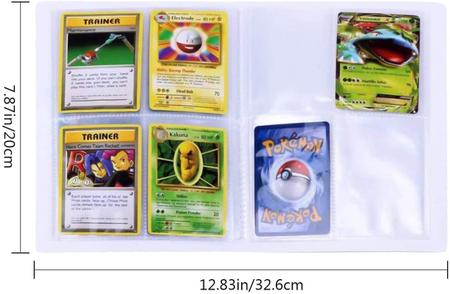 Imagem de Fichário Album Pasta Mewtwo Comporta até 240 Cartas Pokemon