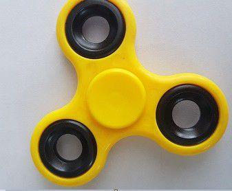 Imagem de Fidget Hand Spinner Com Inmetro Amarelo