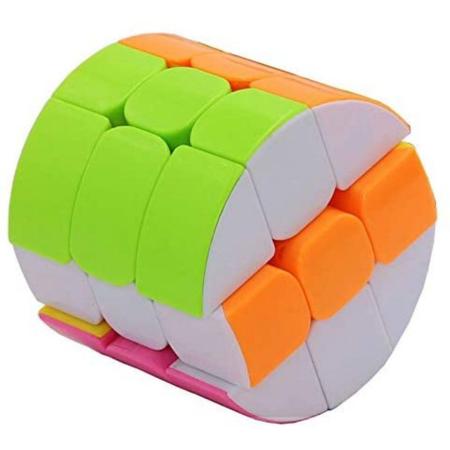 Fidget Toys Cubo Mágico 3x3 Cilíndrico