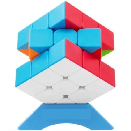 Fidget Toys Cubo Mágico Cantos Arredondados 3x3