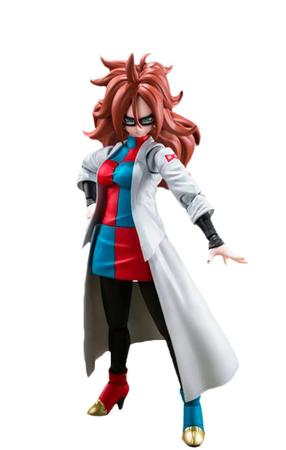 Figura Android 21 Lab Coat - Dragon Ball Fighter Z - S H Figuarts - Bandai  - Colecionáveis - Magazine Luiza