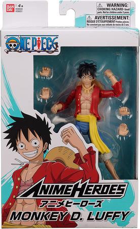 Figura Anime Heroes One Piece Monkey D. Luffy Bandai FUN - Colecionáveis -  Magazine Luiza