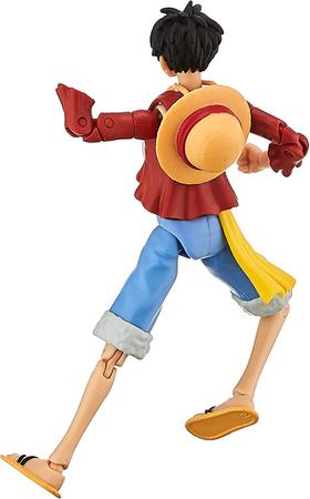 Anime Heroes Monkey D. Luffy One Piece Action Figure by Bandai 