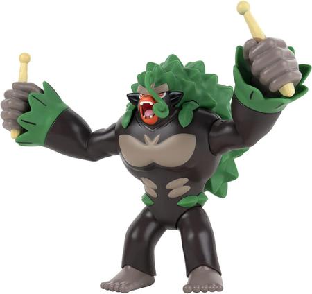 Boneco Pokémon Rillaboom Figura de Batalha Épica de 18 cm - Sunny