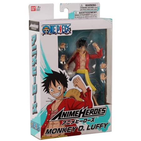 Figura Anime Heroes One Piece Monkey D. Luffy Bandai FUN - Colecionáveis -  Magazine Luiza