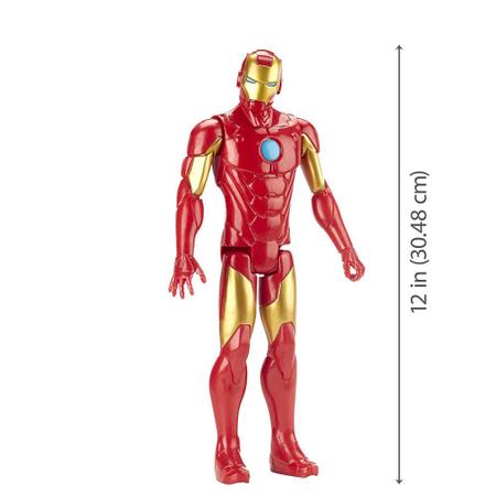 Imagem de Figura Articulada - Homem de Ferro - Titan Hero - Vingadores - Marvel - Hasbro