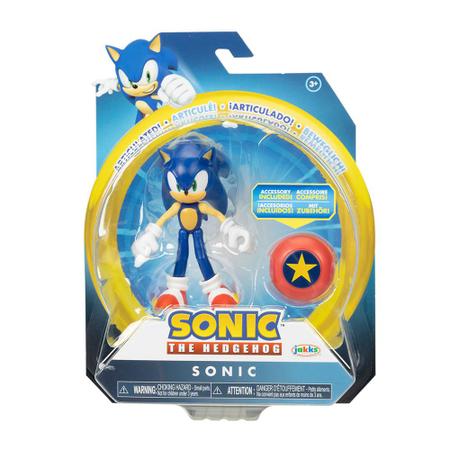 Figura Articulada - Sonic - Sonic The Hedgehog - Candide -  superlegalbrinquedos