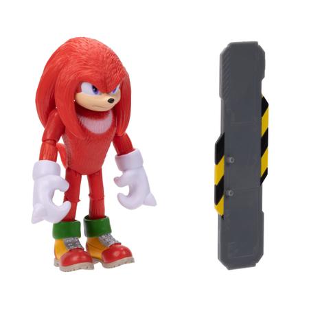 Boneco Knuckles Sonic Vermelho Articulado Grande Original Brinquedo -  Collection - Bonecos - Magazine Luiza