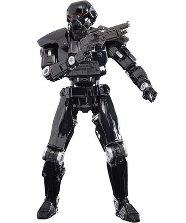 Imagem de Figura Articulada Star Wars Dark Trooper - Edição The Black Series - The Mandalorian - Hasbro - F4066