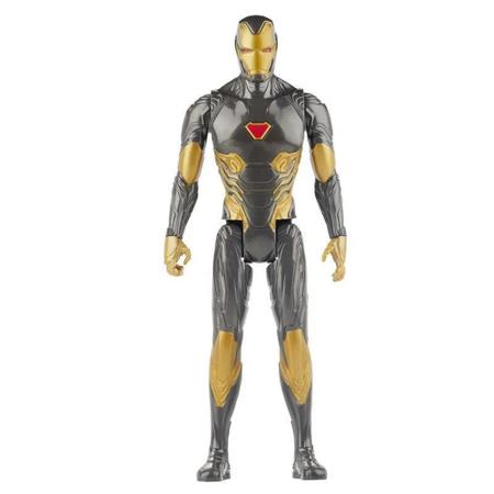 Imagem de Figura Articulada - Titan Heroes - Disney - Marvel - Avengers - Iron Man Black Suit - Hasbro