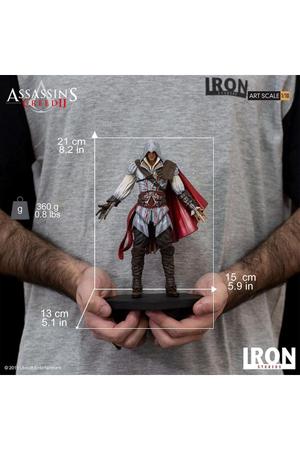 Figura Assassins Creed - Ezio Auditore 1/10 Regular - Iron Studios