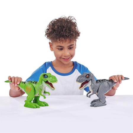 Robo Alive Dinossauro: Ataque do T-Rex Cinza - Candide 1113 - Os