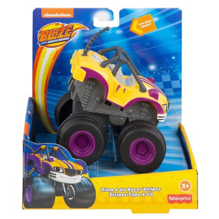 Veículo Básico Blaze And The Monster Machines Stripes - Mattel