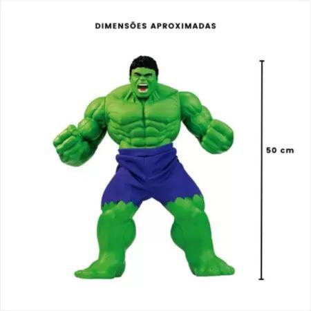 Imagem de Figura De Ação Hulk Gigante 50cm Marvel Vingadores Mimo