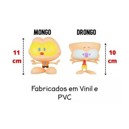 Imagem de Figura De Ação Mongo E Drongo De Pais E Filhos Bonecos