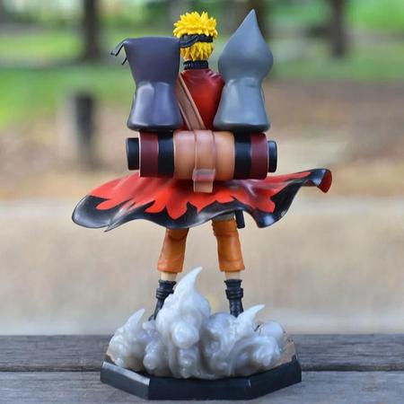 Imagem de Figura de Ação Naruto Uzumaki Sage Mode - 23cm - PVC