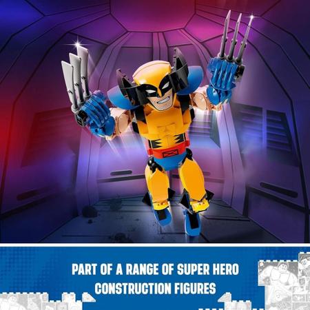 Imagem de Figura De Construção Do Wolverine Marvel - Lego 76257