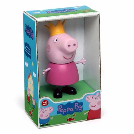 Imagem de Figura de Vinil - 15 cm - Peppa Pig - Peppa Princesa - Elka