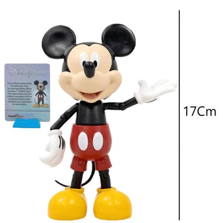 Imagem de Figura Disney 100 Anos Mickey Mouse Articulado com Acessório