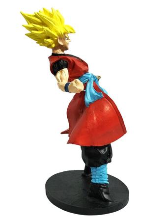 Boneco Goku Black Dragon Ball Figura de Ação 20cm Resina em