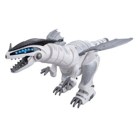 Figura Interativa - Dino Mega Rex com Controle Remoto - DM Toys