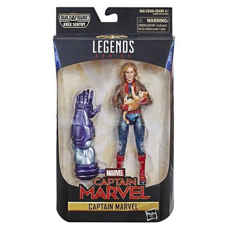 Imagem de Figura Legends Series Build Filme Capitã Marvel e Goose 16 cm Articulada Hasbro