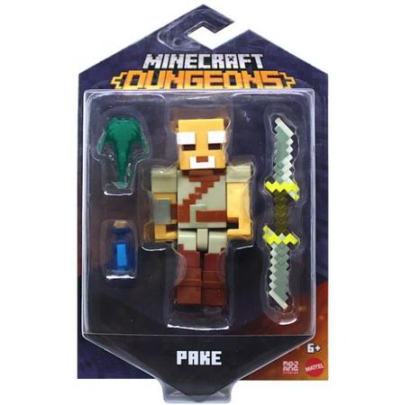 Imagem de Figura Minecraft Dungeons e Acessórios 8cm - Mattel