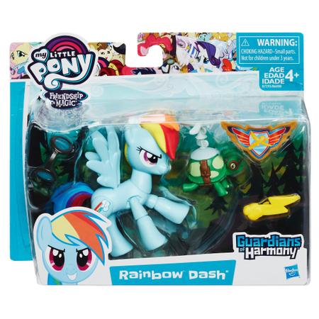 My Little Pony Brinquedos Figuras, A amizade é mágica Rainbow Dash