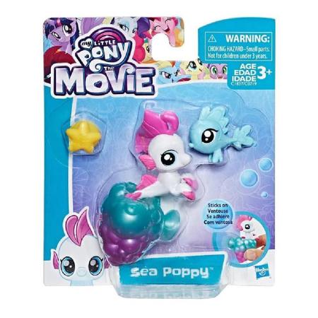 Brinquedo My Little Pony Com Mecanismo Pônei Sereia C0677