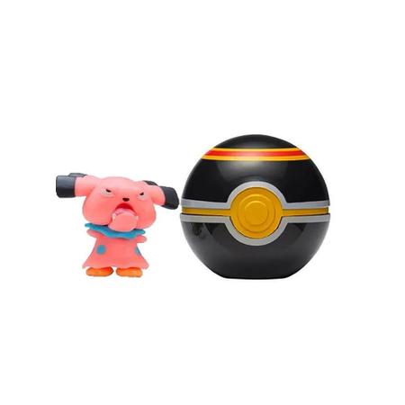 Imagem de Figura Snubbull + Bola Luxo Pokebola Clipe Pokemon - Sunny 2606