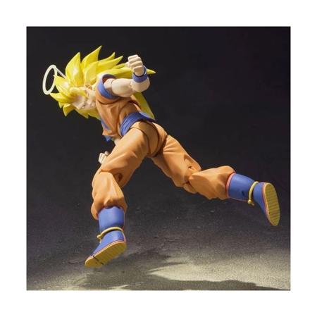 Figura Super Saiyan 3 Goku - Dragon Ball - S.H.Figuarts - Bandai