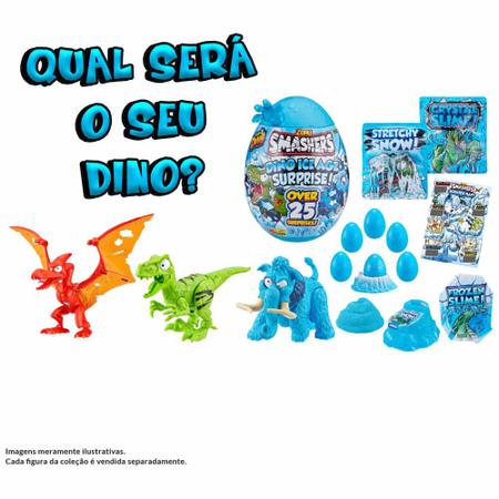 Ovo Dino Ilha Dos Dinossauros Smashers Gigante 25 Surpresas