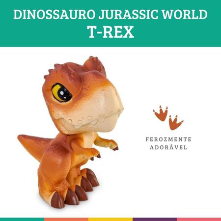 Imagem de Figura Vinil Dinossauro Jurassic World T-Rex Original Pupee