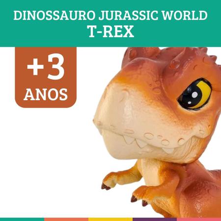 Imagem de Figura Vinil Dinossauro Jurassic World T-Rex Original Pupee