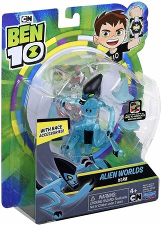 Ben 10 2X Bonecos Criação Alien XLR8 & Bala de Canhão - Sunny