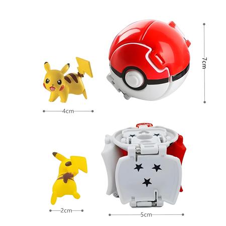 Imagem de Figuras De Ação De Anime Pokémon Pikachu Charizard Piplup Kyogre Pokeball Brinquedos Presentes